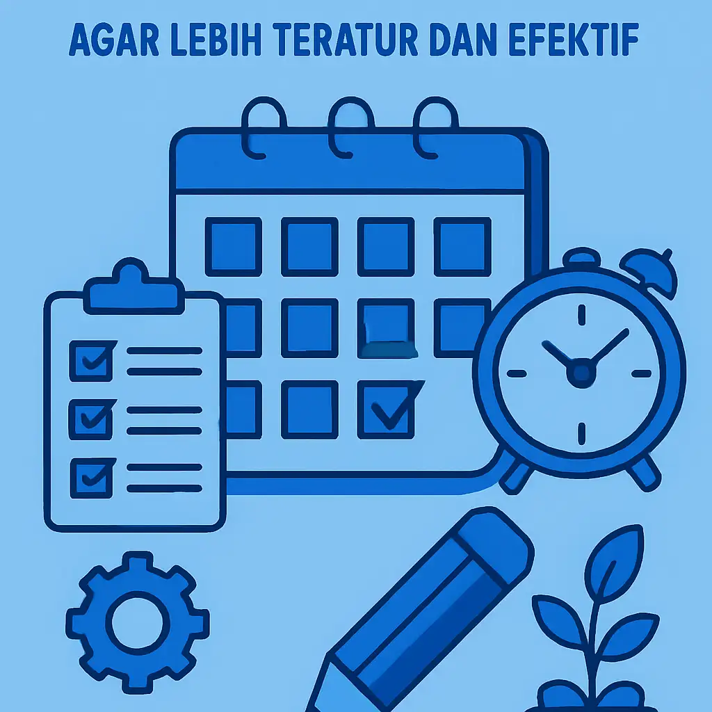 Menyusun Jadwal Harian agar Lebih Teratur dan Efektif