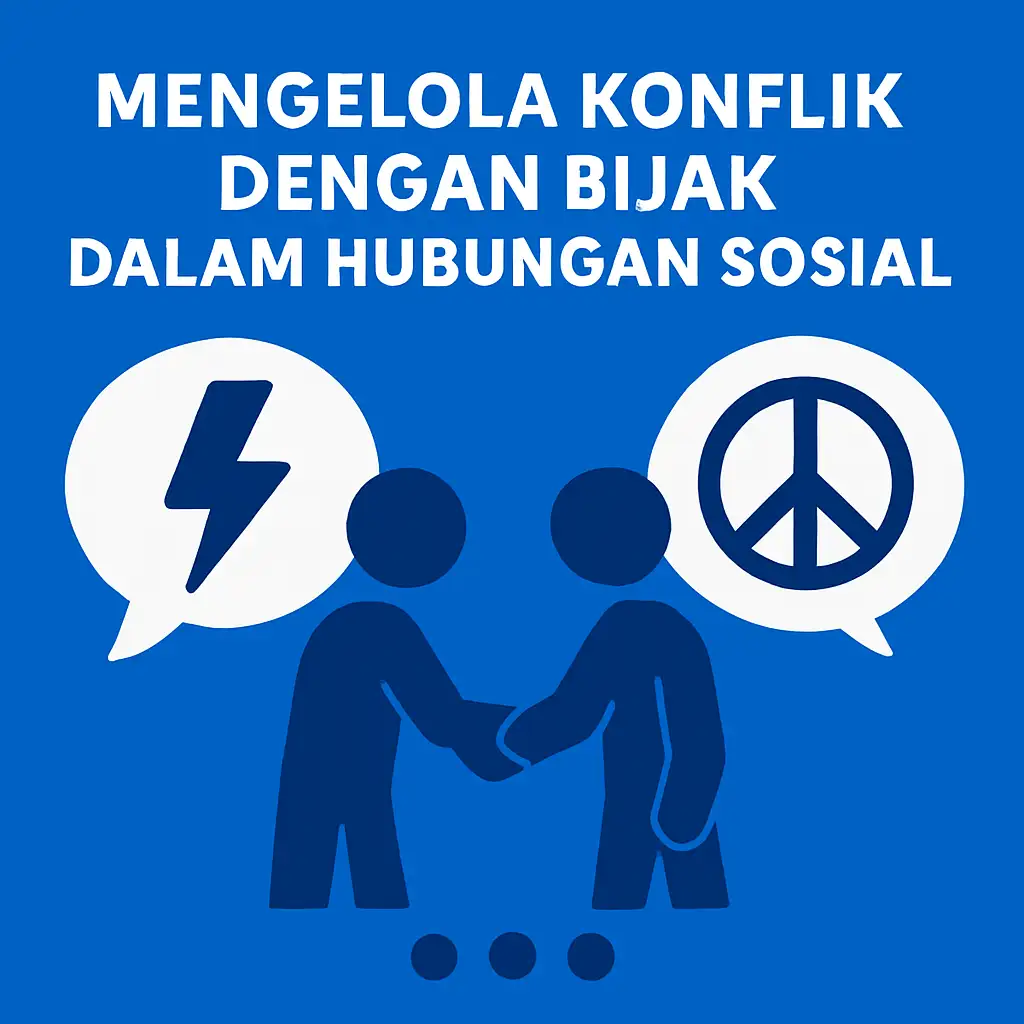Mengelola Konflik dengan Bijak dalam Hubungan Sosial
